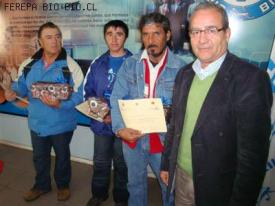 Pescadores de Talcahuano y Hualpén recibieron certificación por cursos de Buceo y Mecánica de Motores