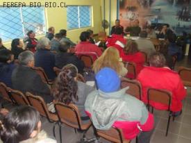 Dirigentes de toda la región se reunieron en Ampliado de Ferepa Bío Bío