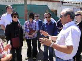 Representantes de Fundación estadounidense visitaron Ferepa Bío Bío