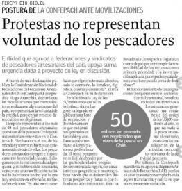 Dias claves en la dscusión de la Ley de Pesca