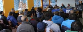 En masiva asamblea sindicatos tributan sólido respaldo a gestiones del directorio por férrea defensa de los espacios costeros.
