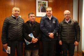 Encuentro con Intendente Sergio Giacaman Garcia
