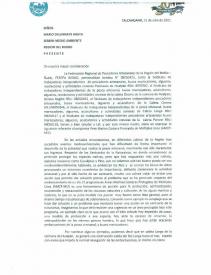 No a la declaración de Area Marina Costera Protegida