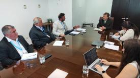 Directorio en Ministerio de Economia,abogando por lo urgente para el sector pesquero artesanal