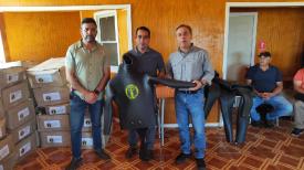 Caleta Rumena Donde el mar acaricia la costa. Nuevos equipos para su trabajo en el mar